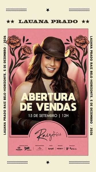 LAUANA PRADO BH 2026 - RAIZ