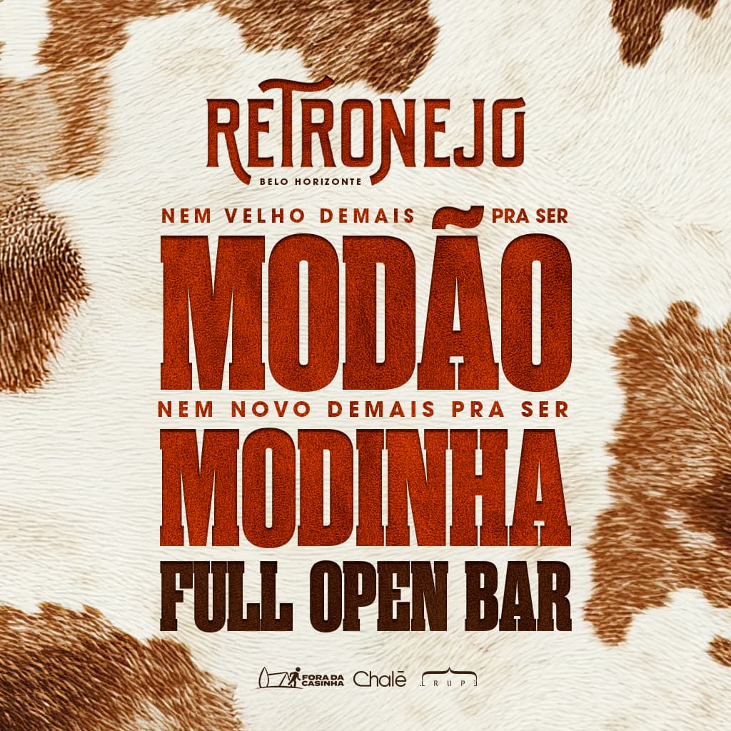 Retronejo Belo Horizonte 2026 Full Open Bar